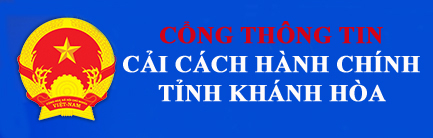 Cải cách hành chính Khánh Hòa