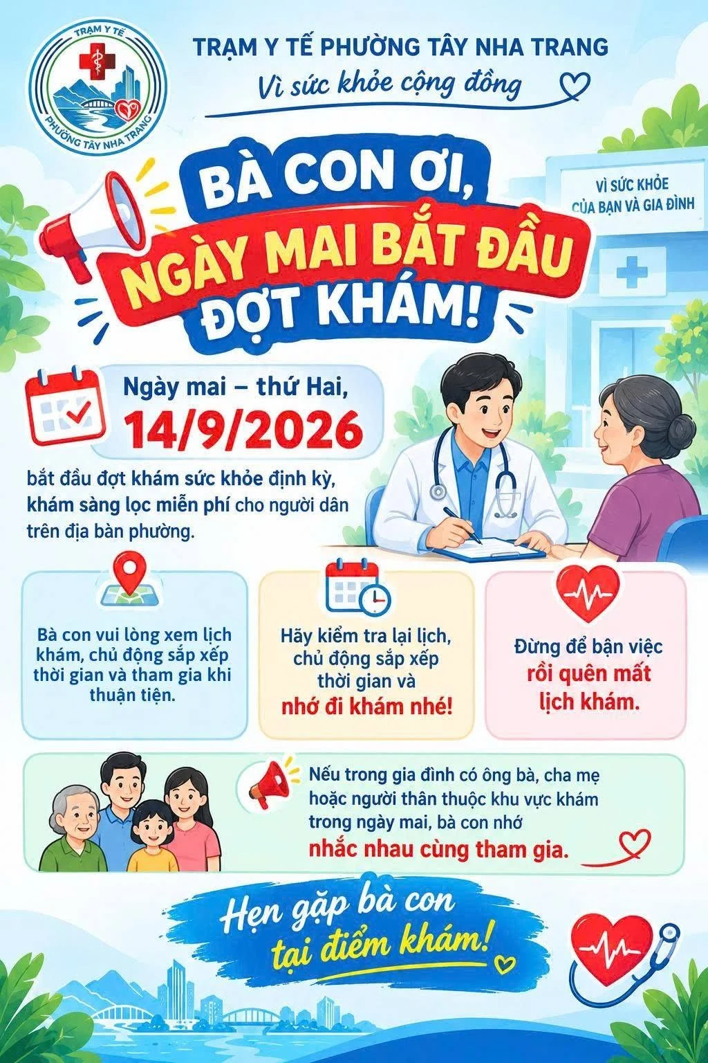 Poster nhắc lịch ngày 14/09/2026 — không phải thông báo hiện hành